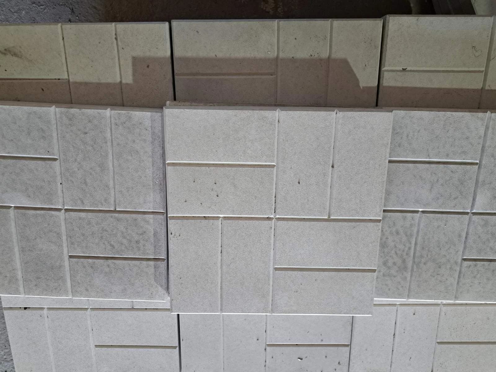 Тротуарная плитка «8 кирпичей» 400×400×50, серая