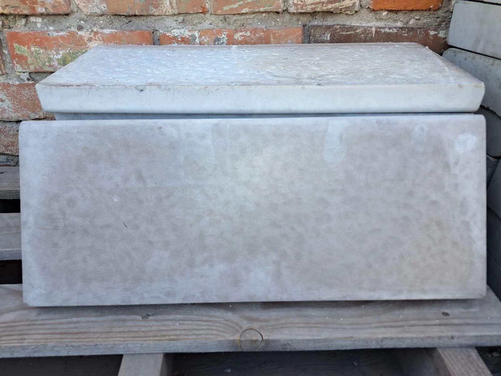 Бордюр садовый 500×200×45, серый